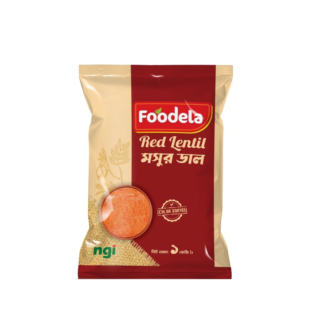 Foodela Red Lentil (Moshur Dal)-1kg